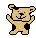 Teddy bear dancing avatar