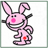 Kiss my happy bunny ass avatar