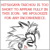 Hitsugaya Taichou too short avatar