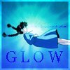 Blue glow avatar
