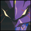 EVA purple face avatar