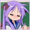 Kagami twiddles hair avatar