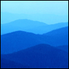 Blue hazy hills avatar