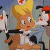 Animaniacs and nurse avatar