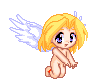 Flying cherub avatar