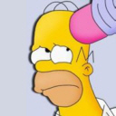 Homer Being Erased avatar