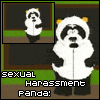 Sexual harrassment panda avatar