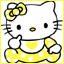 Hello Kitty Yellow avatar
