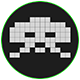 80s space invader avatar