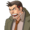 Gumshoe angry avatar