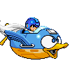 Mega Man in duck flyer avatar