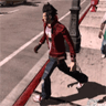 Crossing the street avatar