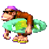 Funky Kong surfer avatar