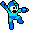Mega Man jumpshot avatar