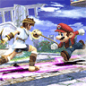 Pit and Mario fight avatar