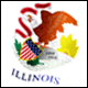 3D Illinois Flag avatar
