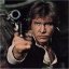 Han Solo takes aim avatar