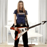 Avril with guitar avatar