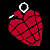 Heart grenade icon avatar