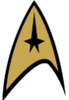 Star trek logo yellow avatar