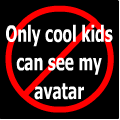 Cool kids only avatar