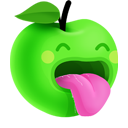 Happy apple tongue avatar