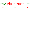Christmas list avatar