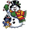 Jolly Snowman and Bluebird avatar