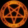 Glowing pentagram avatar