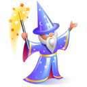Wizard spellcasting avatar