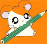 Ham Ham with a pencil avatar