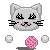 Grey Kitty 2 avatar