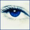 Blue gaze avatar