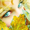 Eyes with leafs avatar