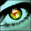 Fiery eye avatar