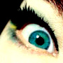 greeny blue eye avatar