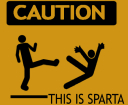 Caution: This is Sparta avatar