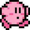 Kirby sprite run avatar