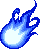 Blue fireball avatar