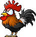 Brown rooster avatar
