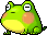 Frog puffed avatar
