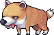 Panting dog avatar