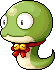 Snake and bow tie avatar