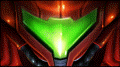 Close-up of Samus's helmet avatar