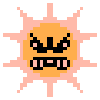 Angry sun avatar