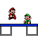 Mario and Luigi trampoline avatar
