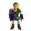 Link from N64 Avatar at Avatarist