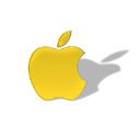 Apple Logo In Yellow avatar