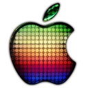 Retro dots apple avatar
