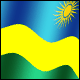 3D Rwanda Flag avatar